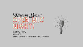 Open Mic Night at the Soda Shop