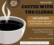 Coffee with the Clerks for Municipal Clerk Appreciation Week