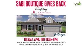 Sabi Gives Back - St. Jude Dream Home Profit Share