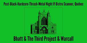 Post-Black-Hardcore-Thrash-Metal Night @ Bistro Scanner