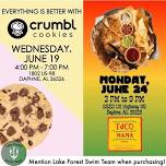 Crumbl Cookies Spirit Night 