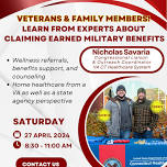 Veterans Coffeehouse - Learn from VA experts on how to claim military benefits