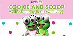 Mascot Visit at sweetFrog Salisbury