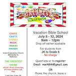 THE GREATEST SHOW....VBS, please pre-register