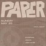 Vinyl Night_Paper Seoul