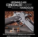 Concealed Carry and Basic Handgun Class