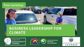 Business Leadership for Climate Workshop III