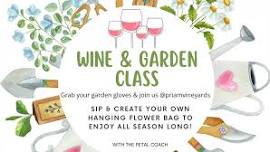 Wine & Garden Class w/ The Petal Coach