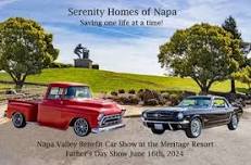 Napa Valley Benefit Car Show at the Meritage Resort & Spa (Father's Day)