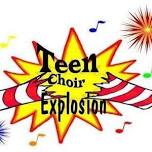 Teen Choir Explosion 30th Anniversary Rehearsals