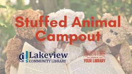 Stuffed Animal Campout