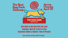 The Best Dog Park Spring Cleanup