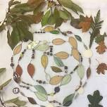 Make 2 strings of stained glass Autumn leaves with Caron King on Saturday 5th October, 2024