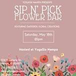 Sip N' Pick Flower Bar