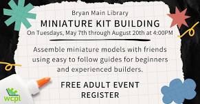 Miniature Kit Building: Bryan Main Library