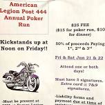 444 Legion Riders Poker ♣️ Run