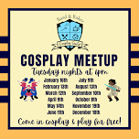 Cosplayers Meetup Night — Bard & Baker: Board Game Café