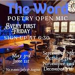 The Word – Open Mic Poetry