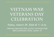 Vietnam Veterans Recognition Day Ceremony