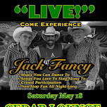 Jack Fancy back at Cedar Lounge!