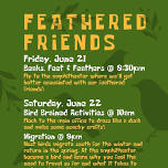 Feathered Friends Weekend