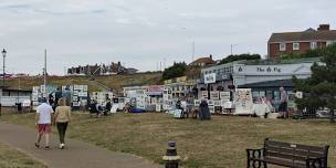 Art on the railings Gorleston.