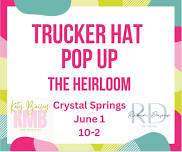 Trucker Hat Pop-Up, Design your own Trucker Hat Bar