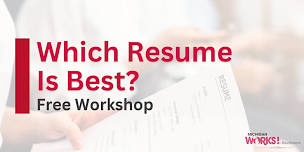 Branch County Workshop: Which Resume is Best?