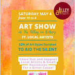 Art show at the Alley on Bitters