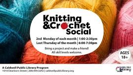 Knitting & Crochet Social