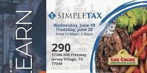 SimpleTAX Lunch and Learn