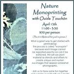 Nature Monoprinting