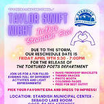 Taylor Swift Night - Rescheduled!