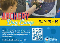 Archery Day Camp July 15 - 19 - Registration OPEN NOW