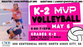 K-2 May Volleyball Clinic