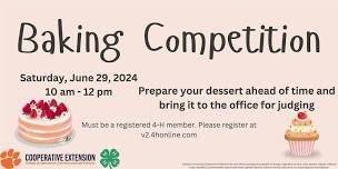 Clarendon County 4-H Baking Competition #2