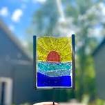 Fused Glass Garden Stake