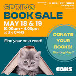 Spring Book Sale at Cochrane Humane