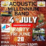 Northern Bay Resort presents Acoustic Millennium Band 4th of July Party