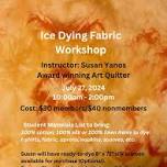 Ice Dying Fabric