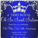 Chi Theta Zeta's Oh So Sweet 16th Chapter Anniversary