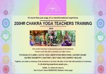 5-week 200hr Chakra Yoga Immersive Teachers Training