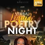 Verbal Liquid Poetry Night