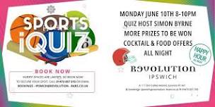 SPORTS QUIZ SPEEDQUIZZING @ REVOLUTION IPSWICH