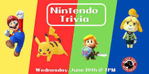 Nintendo Trivia at Black Dog Retro Arcade