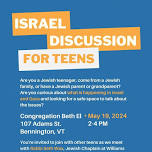 Israel Discussion For Teens