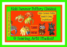 Kids Summer Pottery Classes @ Soaring Arts Studios