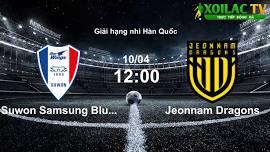 Jeonnam Dragons vs. Suwon Bluewings