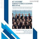 ICantori Group Voice Lesson Recital