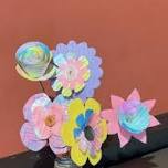 Felt and Paper Flower Bouquet